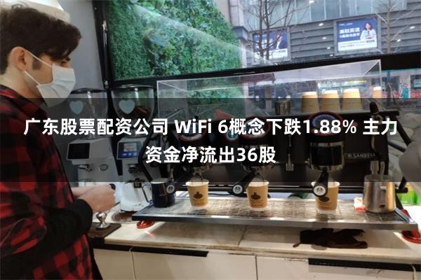 广东股票配资公司 WiFi 6概念下跌1.88% 主力资金净流出36股